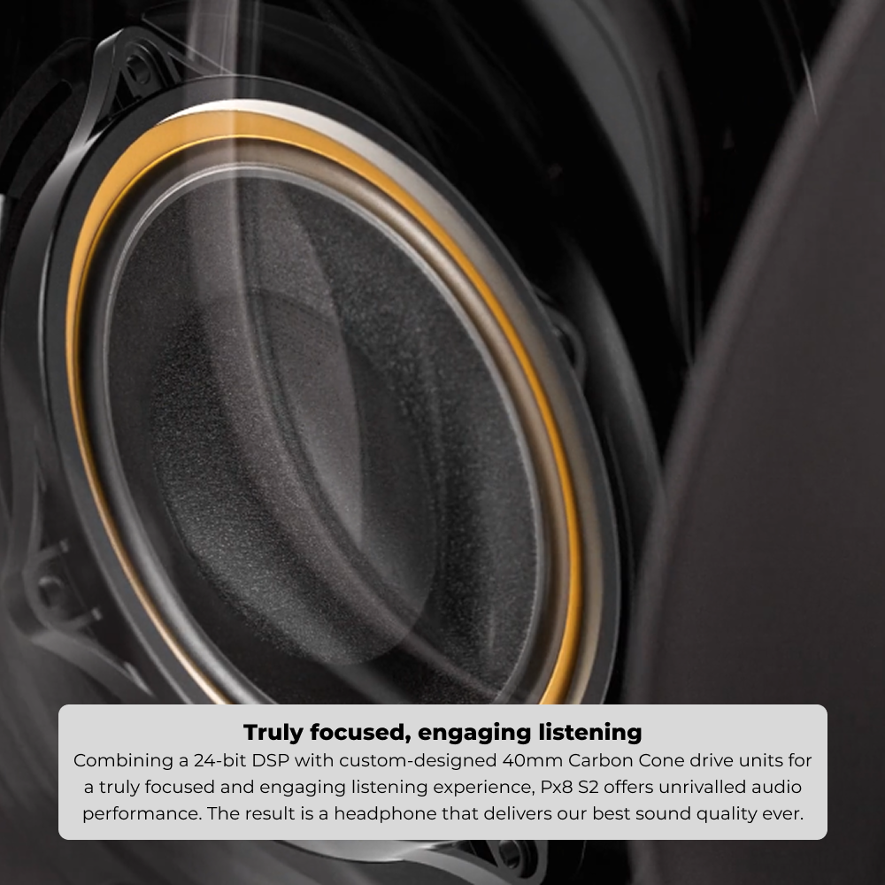 B&W Bowers & Wilkins Px8 S2 Over-Ear Noise Cancellation Headphone